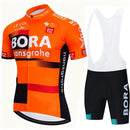 Jersey Sets Cycling Clothing Men 2026 Mtb Male Uniform UCI BORA Man Maillot Men's Shorts Set Mallot Summer Bike Clothes Suit Bib