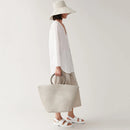 2025 New Fashionable Summer Beach Vacation Bucket Type Beach Bag Simple And Versatile Large Capacity Handbag For Women Trendy