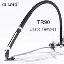 CLLOIO Photochromic Reading Glasses Men Progressive Multifocal Anti Blue Light Reading Glasses TR90 Hyperopia Presbyopia Glasses