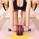 Abdominal Roller Wheel Exercise Wheel Core Muscle Training Trainer  No Noise with Knee Mat Fitness Equipment for Home Gym