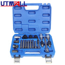 18pcs Alternator Repair Tool of Alternator Freewheel Pulley Puller Removal Socket Tool Kit