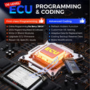 Autel MaxiSys Elite II Pro ULTRA Diagnostic Tools J2534 ECU Programming Coding Auto Scanner as MS919 Motor TruSpeed CAN FD DoIP