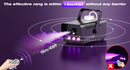 Fieryzeal 500W Fogger Stage RGB LED Effect DJ Smoke Machine Disco Wedding Fogger Machine Stage lights