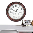 Wall Clock 12 Inch 12 Inch Wall Clock Outdoor Indoor Round Office Home School Clock Battery Operated Decorative Clocks With