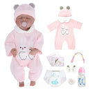 BRASTOY Reborn Painted Reborn Baby Doll Reborn 48cm Girl Thumb Silicone Body Can Take Bath