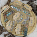 Ethnic Fashion Earring Combination Set Irregular Shape Turtle Flower Leaf Tassel Personalized Decoration Gifts