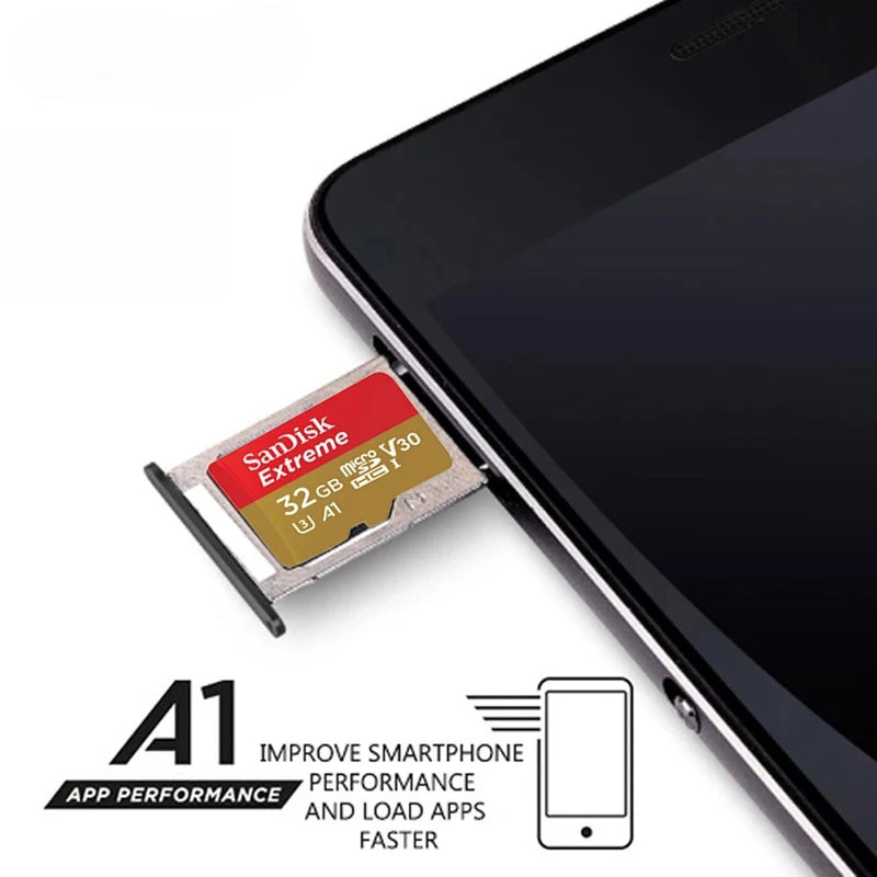 micro SD Memory In Card 4K Stick Reader In Memory A1 32 GB A2 128GB 256GB 512 GB 1TB Extreme Pro Micro 64 GB Class 10 U 3 Card