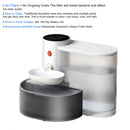 Automatic cat water fountain self refilling and pouring pet water dispenser silent wireless pet drinking fountain Large capacity