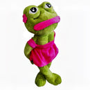 45cm Sad Frog Plush Toy Soft Stuffed Ugly Big Mouth Crying Expression Pepe Frog Dolls Funny Christmas Birthday Gifts