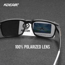 KDEAM Herren Polarisierte Sonnenbrille Quadratisch Lässig Outdoor Sonnenbrille Damen Unisex Sonnenbrille Für Paare Mit Neuer Verpackung