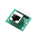 1 Stück RJ45 Adapterplatine auf XH2.54 Modularer Ethernet-Anschluss-Adapter Netzwerkschnittstelle + Breakout-Board + Stiftleiste