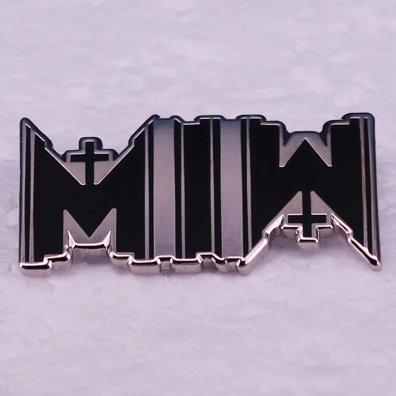 Rock Band Enamel Pins Punk Style Heavy Metal Band Music Metal Brooch Badge Fashion Jewellery Backpack Accessory Gifts