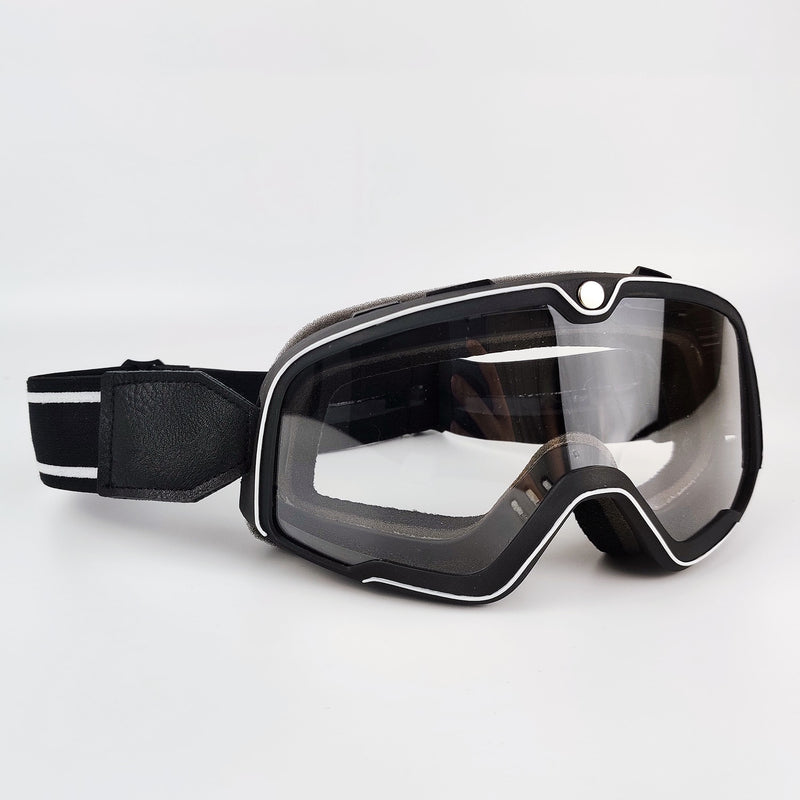 Retro Motorcycle Goggles Ski Glasses Motocross Sunglasses Wide Vision MTB ATV Goggles Cafe Racer Chopper Cycling Racing