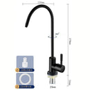 Stainless Steel Kitchen Water Purifier, Single Cooling Rotatable Water Purifier, Direct Drinking Water Faucet