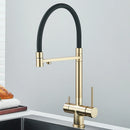 The Cascade | 2-in-1 Filtered Water Kitchen Faucet with 360° Pull-Down Sprayer