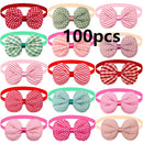 50/100pcs Small Dog Cat Bow Tie Stripe Pet Dog Bowties Collar Dog Fashion Grooming Accessoreis Cute Dogs Supplies For Small Dogs