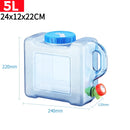 5 L Water Container with Faucet Water Can Bucket Large Capacity Water Bottle Portable Water Container For Outdoor Camping Travel