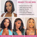 Wear And Go Glueless Wigs Human Hair Preplucked Closure Bob Wigs Human Hair Ready To Wear Straight Hd Lace Front Wigs For Women