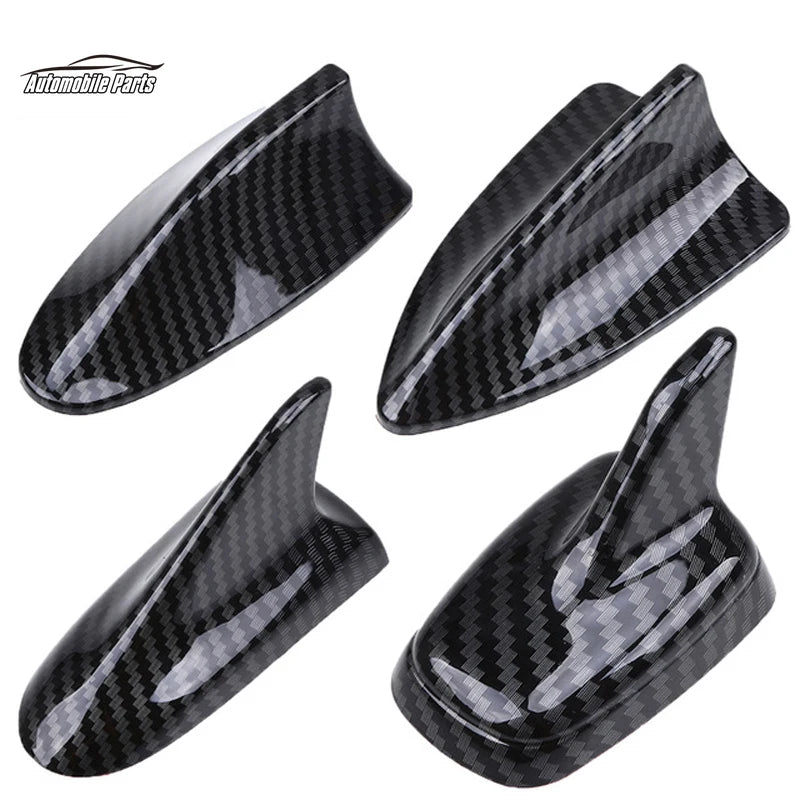 Car Shark Fin Decoration Antenna Is Suitable for Car General Car Accessories Carbon Fiber Exterior Decoration