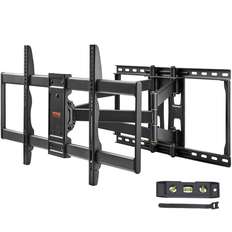 VEVOR Full Motion TV Mount Fit for Most 26-90in TVs Swivel Tilt Horizontal Adjustment TV Wall Mount Bracket W/ Articulating Arms