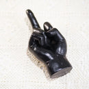 Home Decor Desktop Resin Craft: Trendy Middle Finger Ins Style Decoration for Living Room, Entrances, and Hip Hop Room Decor