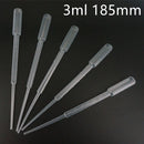 Disposable Pasteur Pipette Dropper Graduated 0.2ml/0.5ml/1ml/2ml/3ml/5ml/10ml Eye Transfer Laboratory Supplies  Makeup Tools