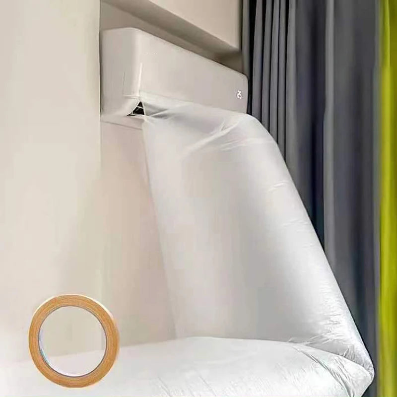 5/10/15/20M Air Conditioner Extended Pipe Flexible Blowing Bag Air Guide Duct Bag Summer Cooling Transfer Conveyor Belt Air Pipe