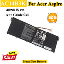 New 48Wh 15.2V battery AC14B8K AC14B3K battery lithium ion For Acer Aspire V3-371 V3-331 V5-122 ES1-511 battery