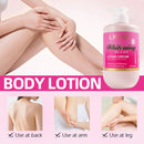 LKIAE Vitamin C and Vitamin E Lightening Body Lotion, Whitening, Softening, 24 Hours Moisturizing, Rapid Absorption, 500ml