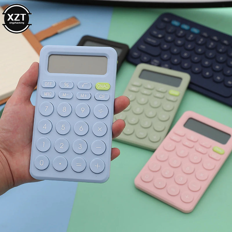 New Desk Mini Calculator Big Button Financial Business Accounting Tool Suitable For School Students Small Business Supplies