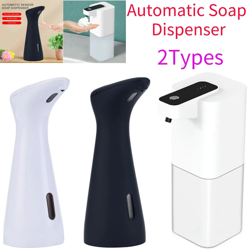 Automatic Soap Dispenser Battery Operated 200ML Hand Sanitizer Dispenser Touchless PX6 Waterproof for Kitchen Bathroom Washroom