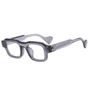 SO&EI Fashion Square Men Sunglasses Retro Rivets Women Yellow Blue Shades UV400 Sun Glasses