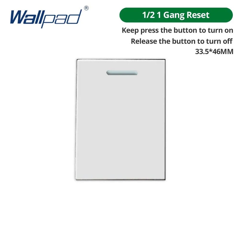 DIY Frame Only Wallpad Glass Aluminum Stainless Steel Panel 1 2 Gang Intermediate Reset Switch Brazil Socket 118*75mm