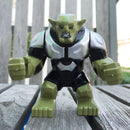 Marvel Action Figure Mini Block Toy, Superhero Hulk Thanos Venom Children's Puzzle Group Building Blocks Toy Handmade Birthday G