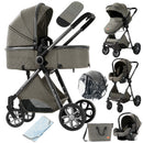 Baby Stroller 3 in 1 Lightweight stroller for Newborns Travel Foldable baby cars Infant Stroller Baby Carriage baby car seat