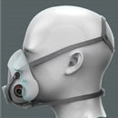 The Airguard | 26-in-1 Half-Face Respirator with Organic Vapor Filters
