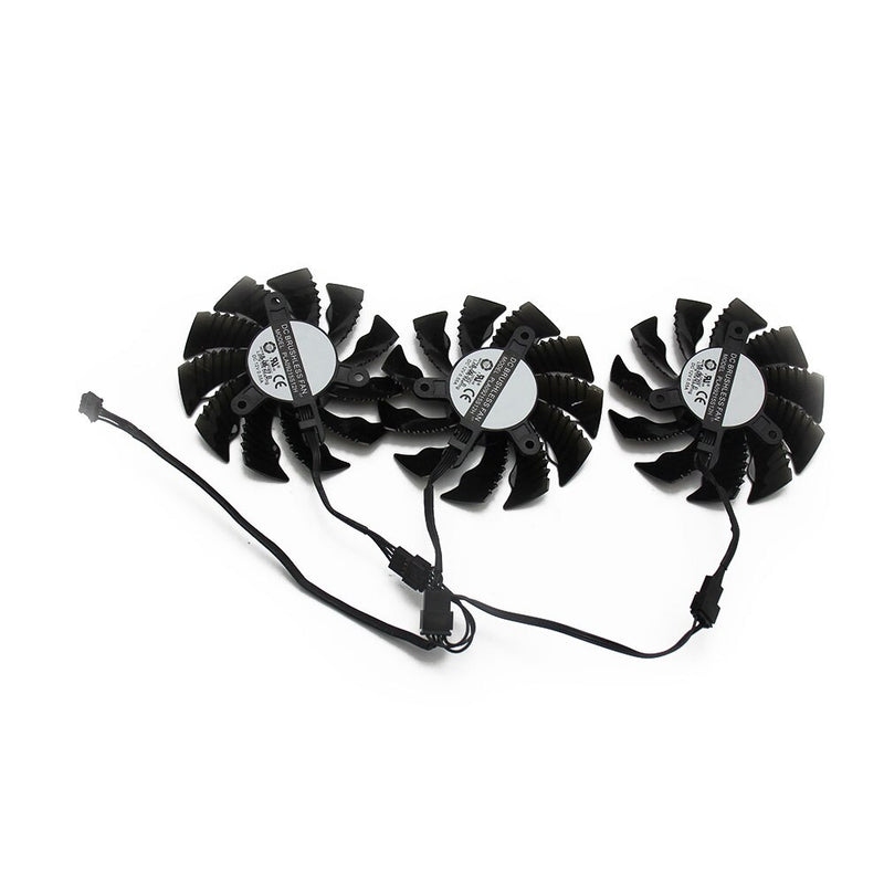 87MM PLA09215S12H 0.55A RTX 2070 2080 SUPER 2080 Ti For Gigabyte RTX 2070SUPER RTX2080 RTX2080Ti Graphics Card Fans