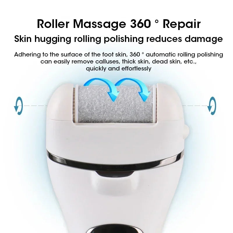 Electric Foot Grinder Home Foot Grinder Foot Repair and Care Tool Portable Professional Exfoliating and Exfoliating Foot Grinder