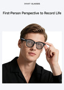 The Witness | 800W Camera Smart Glasses with AI Translation
