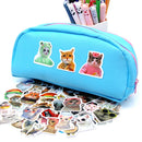 16 Style Funny Dog Cat Animal Meme Waterproof Graffiti Sticker Aesthetic Decorative Luggage Laptop Phone Scrapbook Kids Stickers