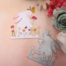 Easter Rabbit Scrapbooking Die Cut Carbon Steel Mold DIY Greeting Card Making Embossed Template Crafts Cutting Dies New Arrivals