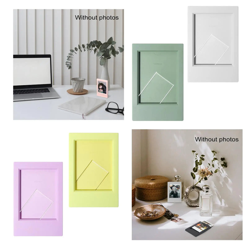 3 Inch Instax Mini Film Photo Frames Colorful Vertical Photo Frame Home Desktop Frame For Mini 12/11/9/8/Link 2/EVO Photo Frame