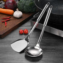 5PCS/SET 304 Stainless Steel Practical Spatula Kitchen Utensil Set Cooking Tool Slotted Turner Rice Spoon Ladle Cooking Tools