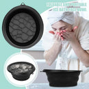 Protable Face Ice Bath Bowl for Facials Plunge Dipping Face Folding Ice Facials Washbasin Facials Skin Care Tool for Home Travel