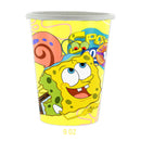 Cartoon Yellow Sponge-Bob Theme Party Supplies Disposable Tableware Plate Cup Tablecloths Balloons For Kids Birthday Baby Shower
