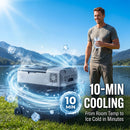 Podofo 35L 45L 55L Portable Car Refrigerator Compressor Cooler  Ice Box 12V 24V DC 110 240V For Camping Home Kitchen Garages