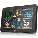 Geevon Weather Station Wireless Indoor Outdoor Thermometer, Color Display Weather Thermometer, Digital Temperature Gauge
