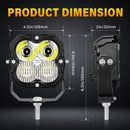 The Aurora Cube | 30W IP67 Off-Road LED Work Light Combo (Spot/Flood, 5500K)