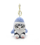 new Soft Cute Sitting position shark cat fragrance keychain pendant Playing Doll Couple soft fashione  Bookbag Hanging Doll