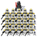 Hot Toys Star Wars 21pcs Republic Commando 501st Building Blocks TV6109 TV6106 Trooper Force 99 Hunter Crosshair Wrecker Brick